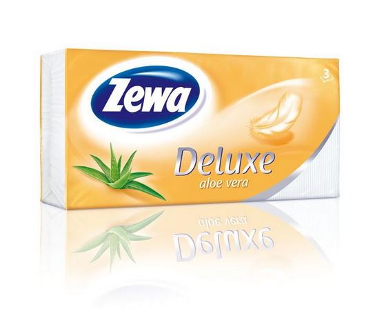 Zewa papírzsebkendő Deluxe 90 Aloe Vera
